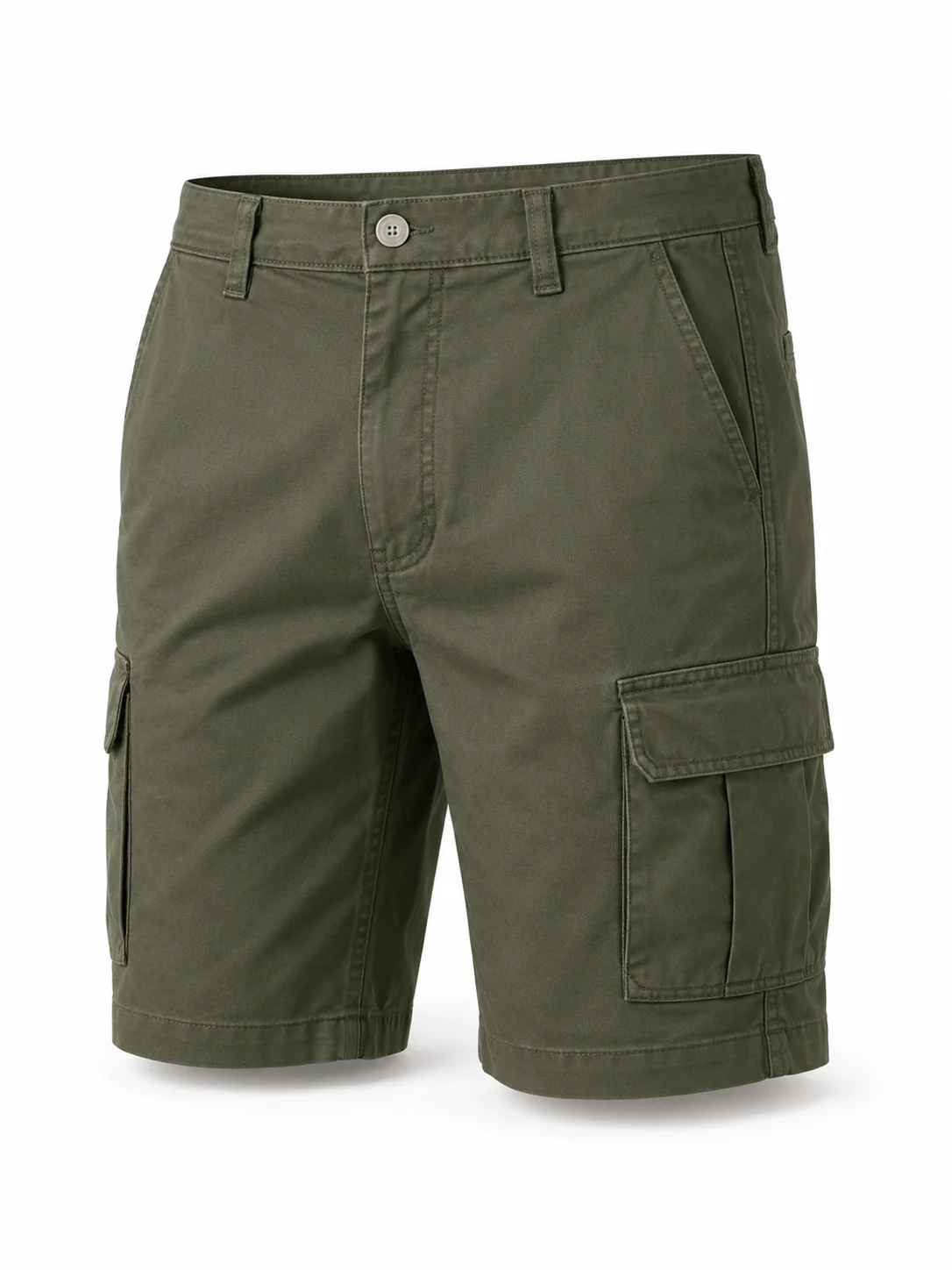 Bermuda Cargo Hombre Verde Oliva Ref. 2613 - Imagen 3
