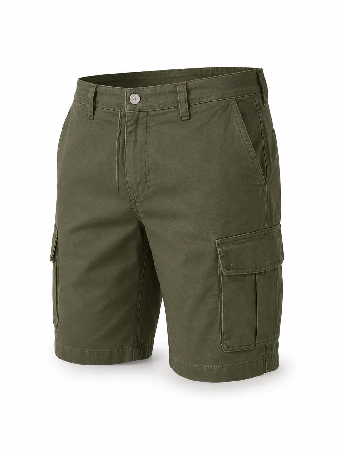 Bermuda Cargo Hombre Verde Oliva Ref. 2613 - Imagen 2